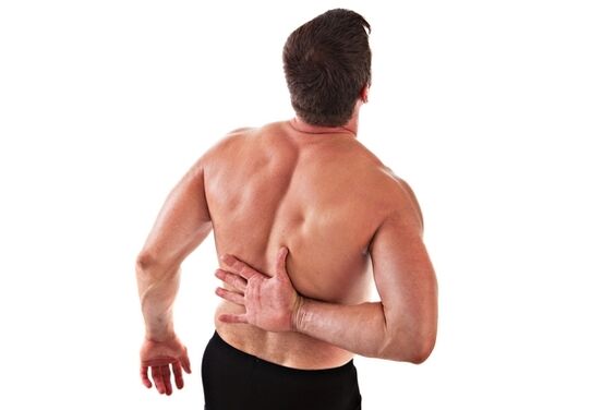 back pain in the shoulder blade